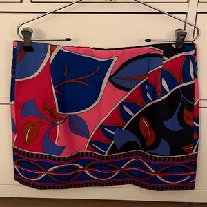 Worn twice - Zara Pucci inspired Patterned Mini Skirt